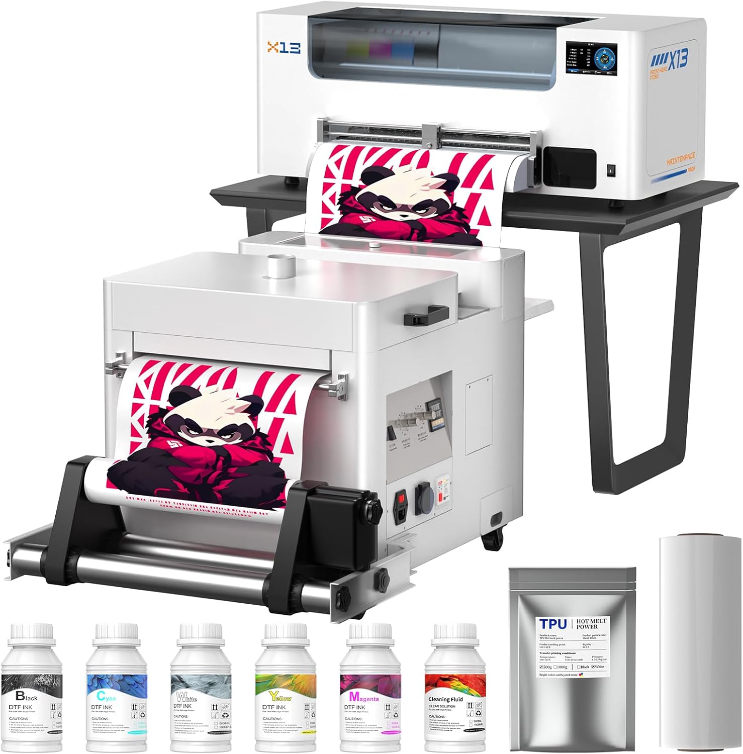 DSV X13 XP600 DTF Printer with Shaker and Dryer